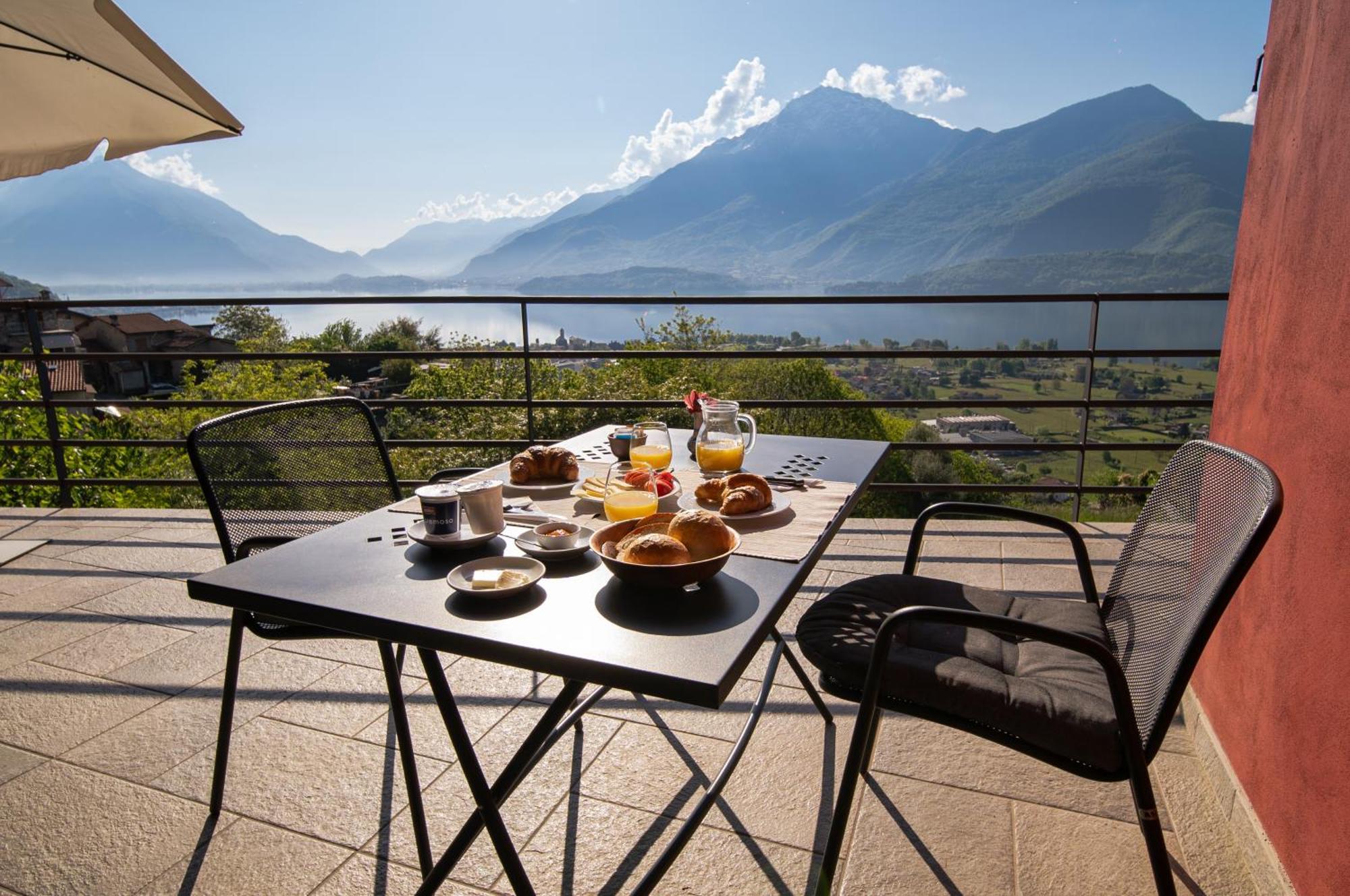 Bed And Breakfast Studios Alto Lago Di Como กราเวโดนา ภายนอก รูปภาพ