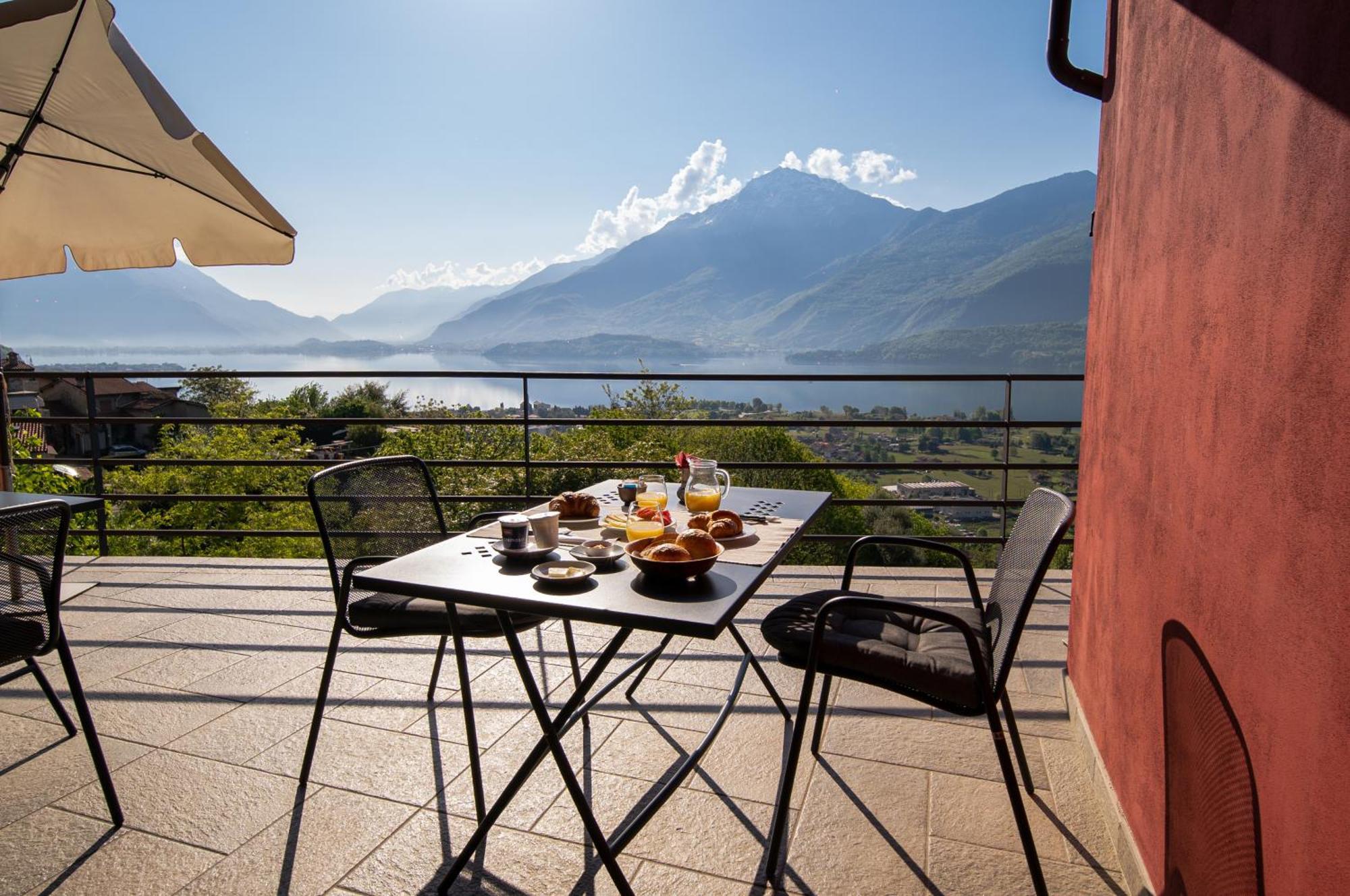 Bed And Breakfast Studios Alto Lago Di Como กราเวโดนา ภายนอก รูปภาพ